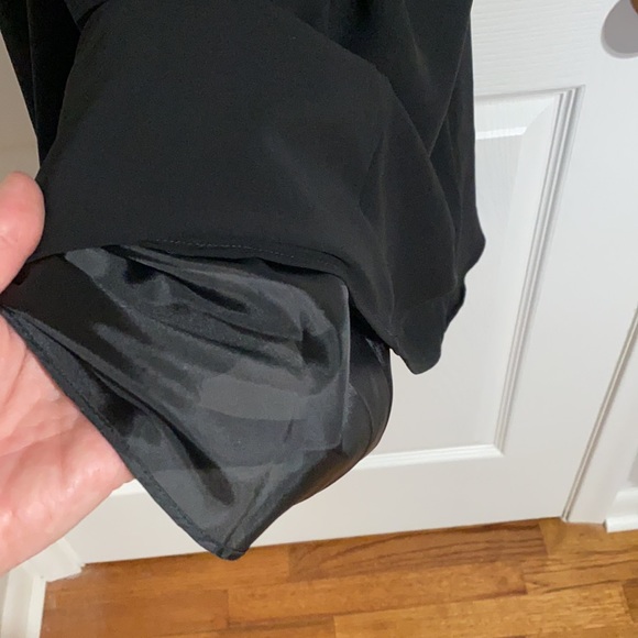 JonesWear Midi Black Cocktail Dress Sz 10 - Picture 6 of 8